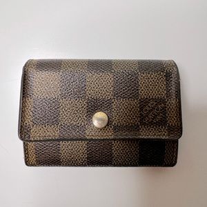 Louis Vuitton Damier Ebene Coin Wallet - EUC